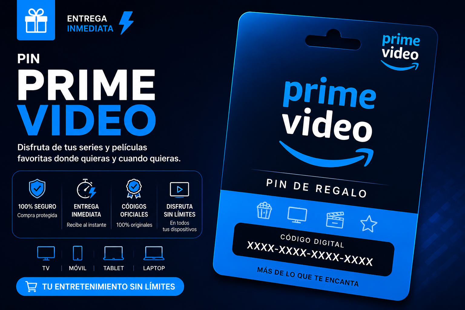 PIN PRIME VIDEO 